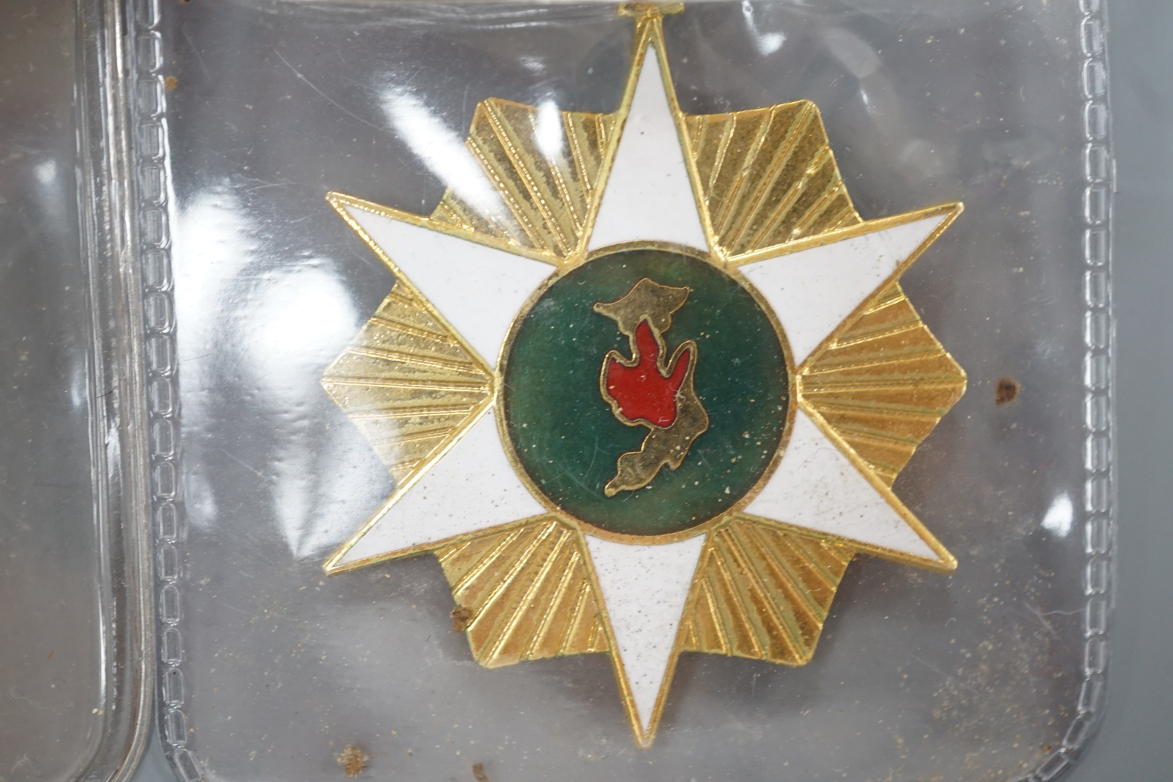 Four U.S. forces unnamed military medals to include